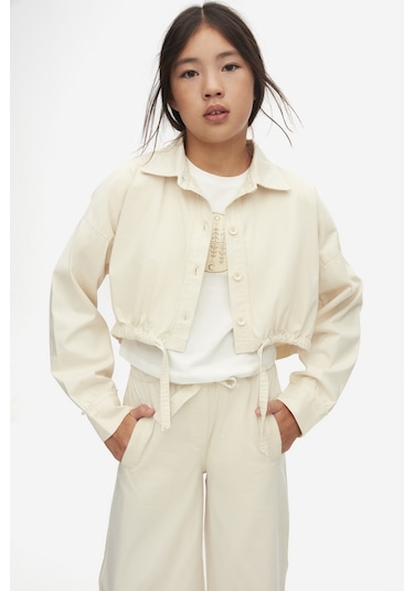 Nk Kids Pebble Kız Çocuk Gömlek 38345n Krem