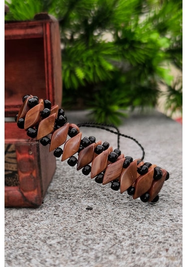 Kuka Bileklik Unisex Model Bileğe Göre Ayarlanabilir Unisex Model Bt010 Kahverengi