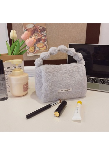 Dekohop Peluş Makyaj Çantası