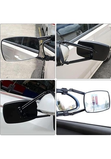 Besthome1 Shineyee 190x125mm Çift Taraflı Ek Ayna, Geniş Görüş, Tüm Araçlar İçin