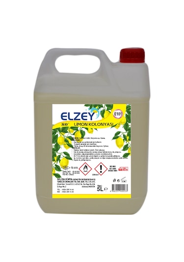 Elzey E101 Limon Kolonyası 5 L