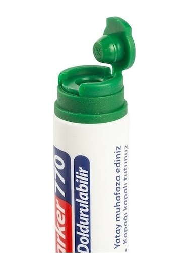 Kraf Beyaz Tahta Kalemi Doldurulabilir 770 Yeşil 12 Adet