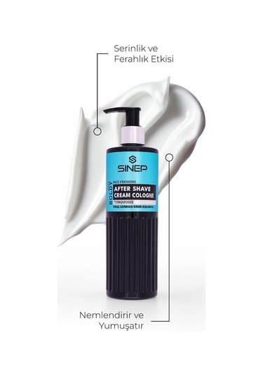 Sinep Pro-care Tıraş Sonrası Krem Kolonya Balsam 400 Ml Turquoise