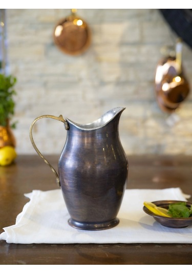 Bakır Sürahi Antalya Model Oksit Renk