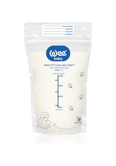 Anne Sütü Saklama Poşeti 20'li