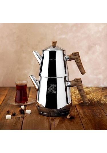 Serenk Definition Çelik  Çaydanlık Gri