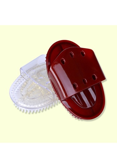 Beş Hatlı Meridian Fırça Vücut Masajı Fırça Masajı Şeffaf