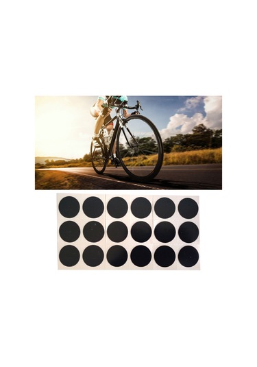 Geeroyoo Bisiklet Lastik Tamir Plakaları, Silikon Materyal, Gluesiz, Uzun Mesafe Sürüşü İçin, Pratik Ve Taşınabilir, Dağ Bisikleti Ve Bisikletler İçin, 6 Adet