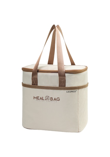 Lıcorıce Açık Piknik Alüminyum Folyo Isı Yalıtım Su Geçirmez Yemek Çantası Benton Çantası Büyük Boy Haki