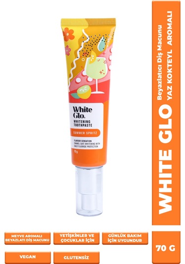 Glutensiz Vegan Diş Macunu Yaz Kokteyl Aromalı 70 G