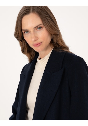 Pierre Cardin Kadın Lacivert Kaban 50308920-vr033 Lacivert