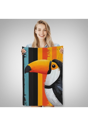 Toucan Kuşu Duvar Örtüsü-7587