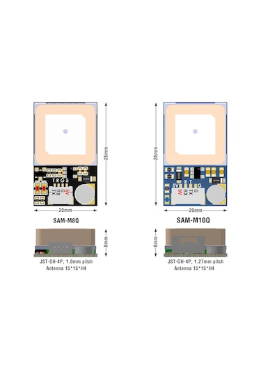 Matek Systems Gnss & Compass Sam-m10q Gps