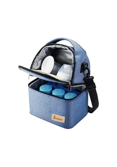 Ebitda Xindoker Elektrikli Süt Pompası Çantası - Mavi Mavi Yalıtımlı Saklama Çantası Mavi