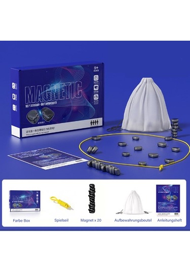 Manyetik Satranç Oyunu Seti, 20 Taş, Aile Oyunu,d