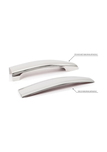 Omsa Vw T5 Multivan Krom Deco Kapı Kolu 4 Kapı 1 Delik 2010-2015 Arası