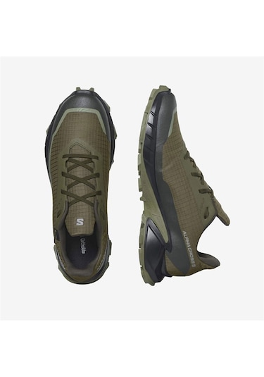 Salomon Alphacross Gore Tex Erkek Outdoor Ayakkabı 001 Haki 44