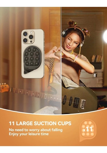 Joyroom Zs418 Magsafe Uyumlu Vantuzlu Stantlı Çok Amaçlı Telefon Tutucu Çok Renkli