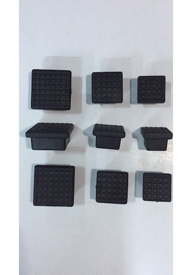 Plastik Tapa Profil Tapası 20 Adet 40X80