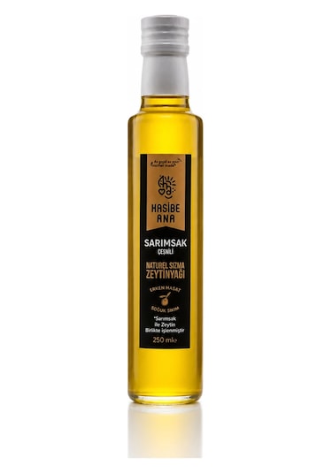 Badavut Sarımsaklısı Sarımsak Çeşnili Sızma Zeytinyağı - 250 Ml