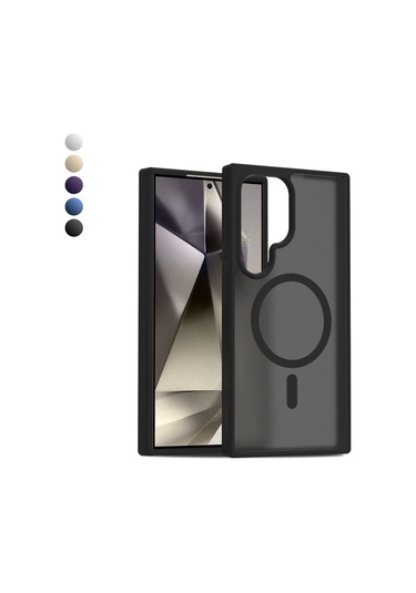 Joko Samsung Galaxy Uyumlu S24 Ultra Kılıf Jota Seri Magsafe Kapak Lacivert