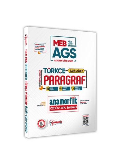 Meb-ags Güncel Türkçe Anamorfik Paragraf Soru Bankası Yeni Müfred