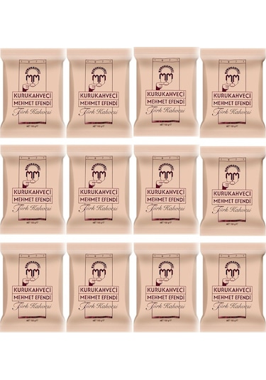 Kurukahveci Mehmet Efendi Türk Kahvesi 12 x 100 G