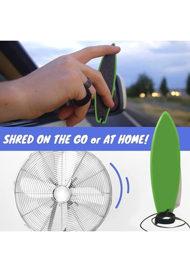 Yaozixa Ahşap Mini Parmak Sörf Tahtası Oyuncağı - 4 Adet 12x3cm - Sörf Deneyimi