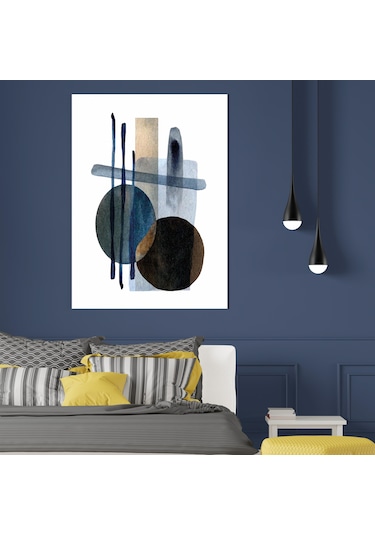 Toprak Çemberi Modern Bohem Kanvas Tablo Nv00287