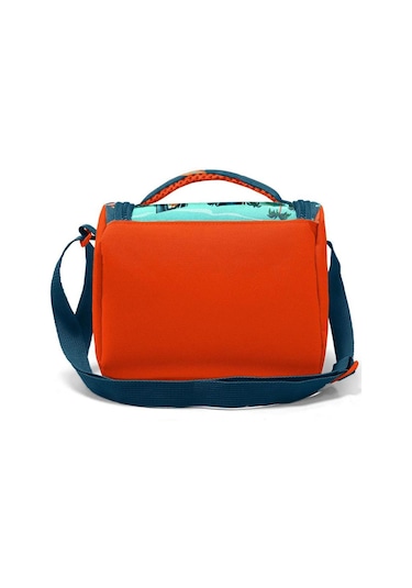 Coral High Kids Çivit Neon Turuncu Kaykay Desenli Thermo Beslenme Çantası 11723