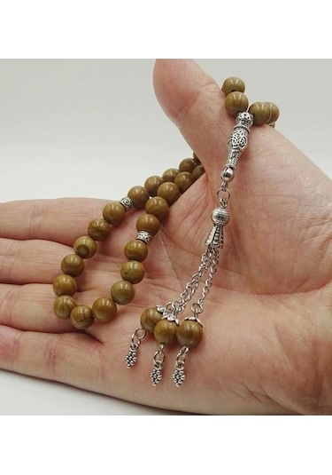 Bambu Jasper Tesbih - 8 Mm. 550