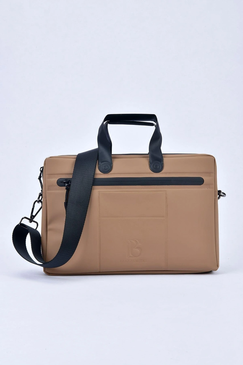 Brandsmithshop Camel Deve Tüyü Align Laptop Çantası Çok Renkli