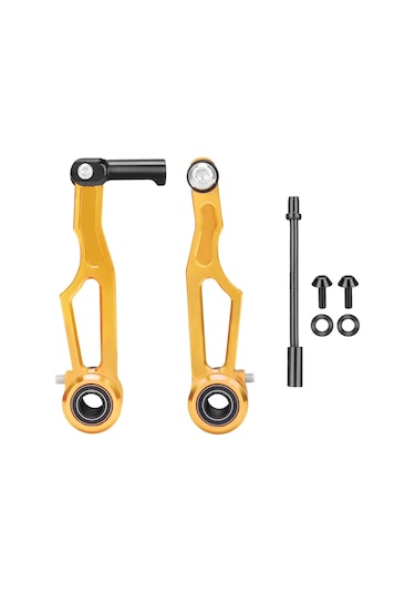 Katlanır Bisiklet V Fren Hafif Ağırlık Alüminyum Alaşım V Fren Kelepçe Bisikletler Fren Kaliper Bisiklet Aksesuarları Beyaz