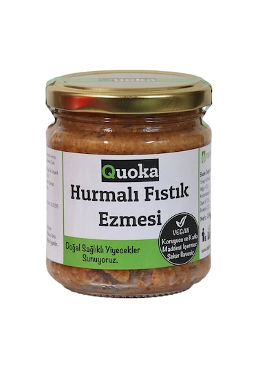 Quoka Hurmalı Fıstık Ezmesi 200 G
