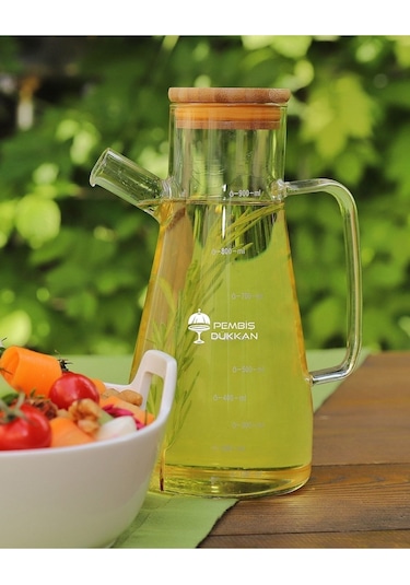 Paçi Masterchef Borosilikat Cam 900ml Yağdanlık