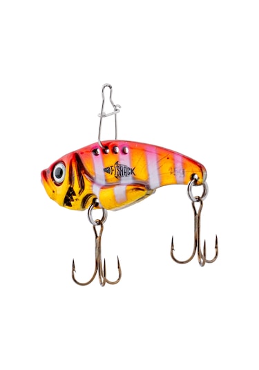Vibrasyon Yem - Lrf/spin Jig - Fishack Vibrax - 15g 55mm - Pink Panther - Uv Boyalı
