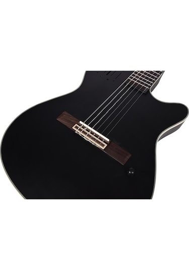 Tayste Cg-100eq Bk Silent Elektro Klasik Gitar