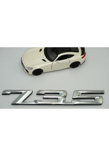 Bmw 735 Bagaj Krom Abs 3M 3D Yazı Logo