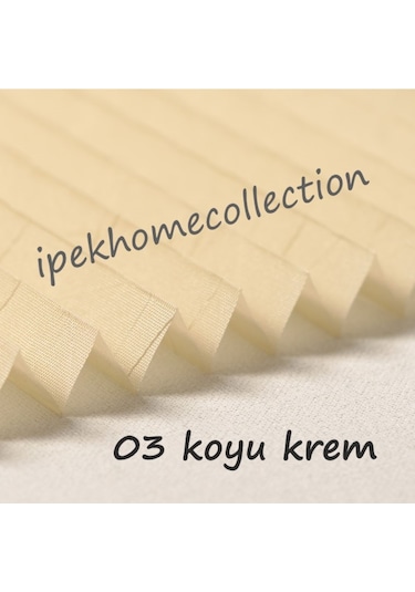 Cam Balkon Plise Perde Krınkıl Serisi, 4 Renk, Alüminyum Kasa (442667395)