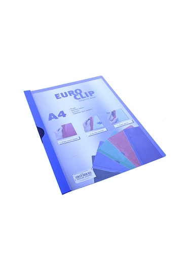 Sıkıştırmalı Dosya Plastik Durable 2006 Euroclıp 30 Yp Mavi A4