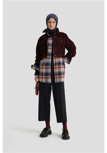 Armine Beli Apoletli Palazzo Pantolon 24kh2722 Lacivert Lacivert