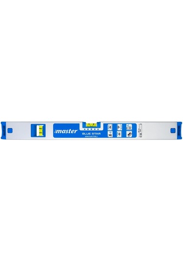 Master 506891 Blue Star Mıknatıslı Su Terazisi 50 Cm