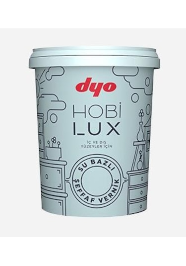 Dyo Hobilux Su Bazlı Saf Akrilik Mat Vernik 0,4 Lt