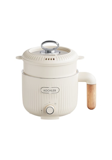 Kochler jj18b-1 600 W 1.6 L Buharlı Ve Yağda Pişirme Özellikli Elektrikli Tencere