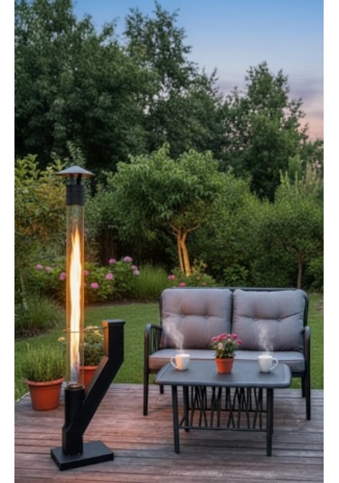 Onetick Outdoor Cam Portatif Pelet Soba Kamp Bahçe Teras Sobası - Pürmüz&pelet Hediyeli