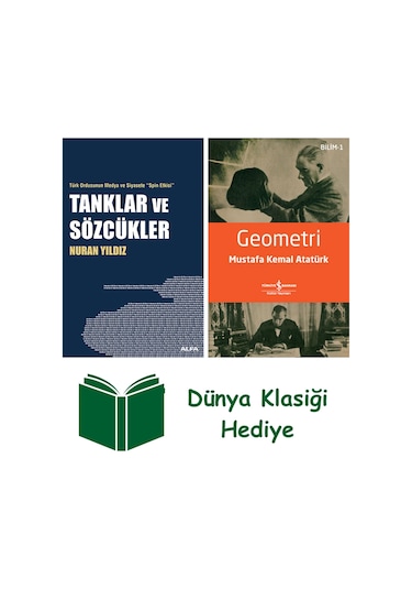Tanklar Ve Sözcükler + Geometri + Dünya Klasiği Hediye