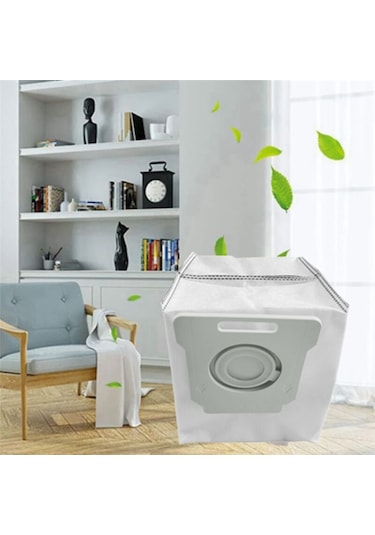 I7+ I7 Plus I3 E5 E6 E7 S9 S9+ Robot Aktif Karbon Elektrikli Süpürge Torbası Elektrikli Süpürge Aksesuarları İçin 6 Adet