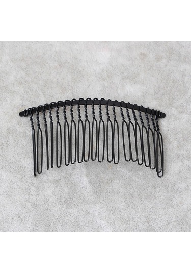 Suntek 20x Gelin Saç Tarak Klip Kadın Kızlar Için Siyah