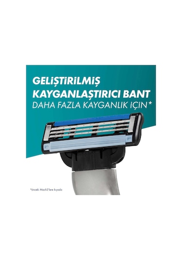 Gillette Mach3 Yedek Tıraş Bıçağı 18 Adet Karton Paket