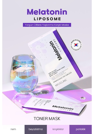 Maxclinic Melatonin Tonik Maske Maxclinic Melatonin Liposome Toner Mask